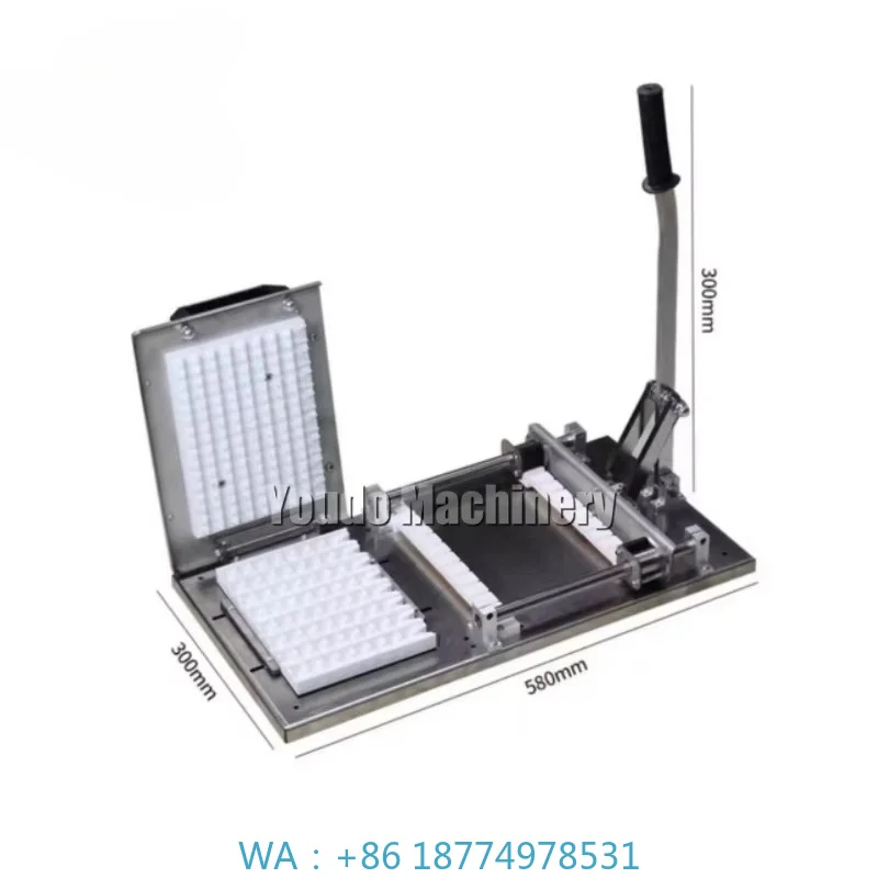 Stainless Steel Manual Skewer Tool for Kebab Meat for Small Businesses with Core Bearing Components