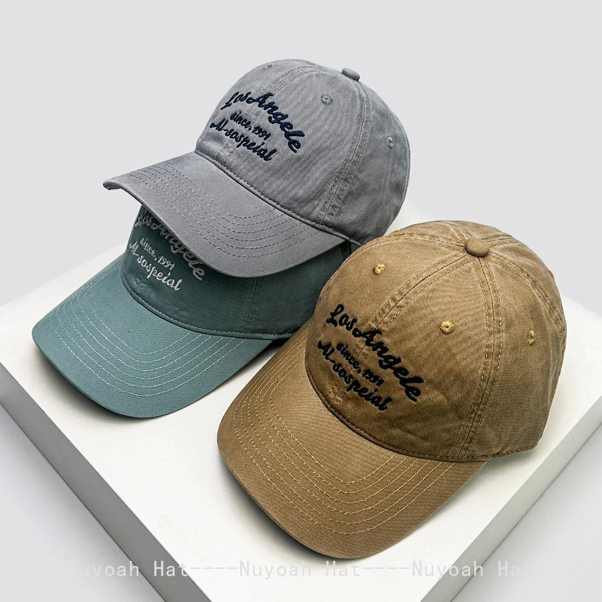 

New Men Women Korean Retro Embroidered Letters Baseball Hats Sunshade Outdoor Versatile Personal Peaked Caps Casual Fashion ins