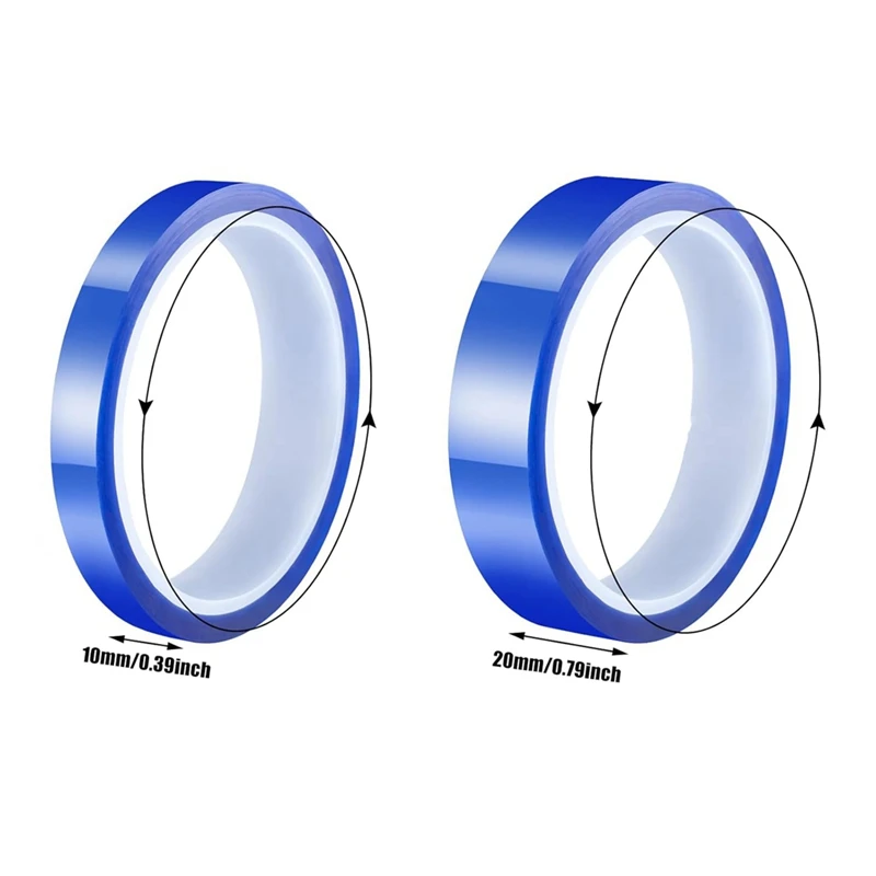 8 ม้วน 10 และ 20 มม. เทปทนความร้อน, เทปถ่ายเทความร้อน, สําหรับกดระเหิดการถ่ายเทความร้อน