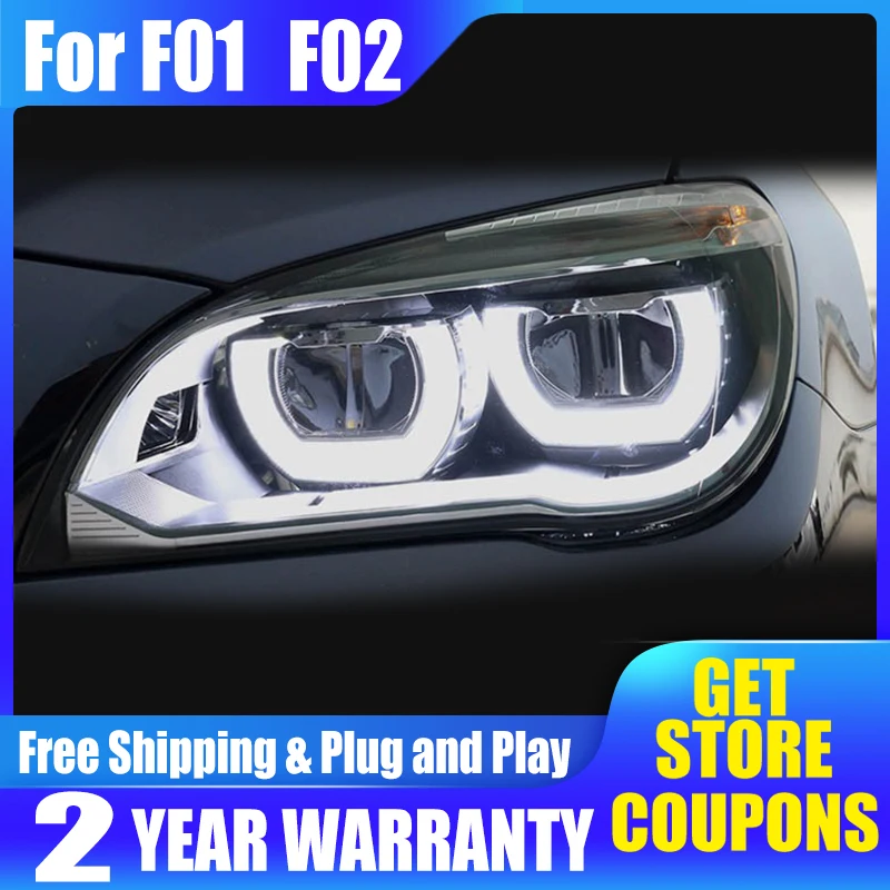 

ALL LED Head Lamp For BMW F01 F02 2009-2015 730i 735i 740i Headlights LED Daytime Running Light LED Turn Signal Assembly