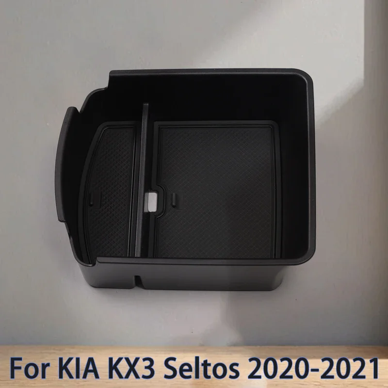 

Central Control Armrest Storage Box Modification Stowing Tidying Box For KIA KX3 Seltos 2020-2021 Car Internal Accessories