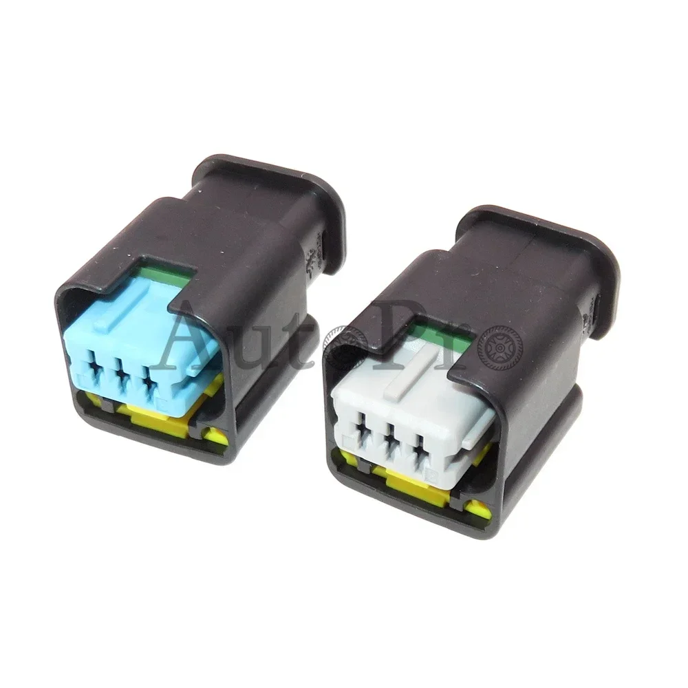 1 Set 3 Hole 1801179-2 AC Assembly Auto Headlight Plug for Dongfeng Peugeot Citroen 1801179-3 Car Waterproof Wiring Socket
