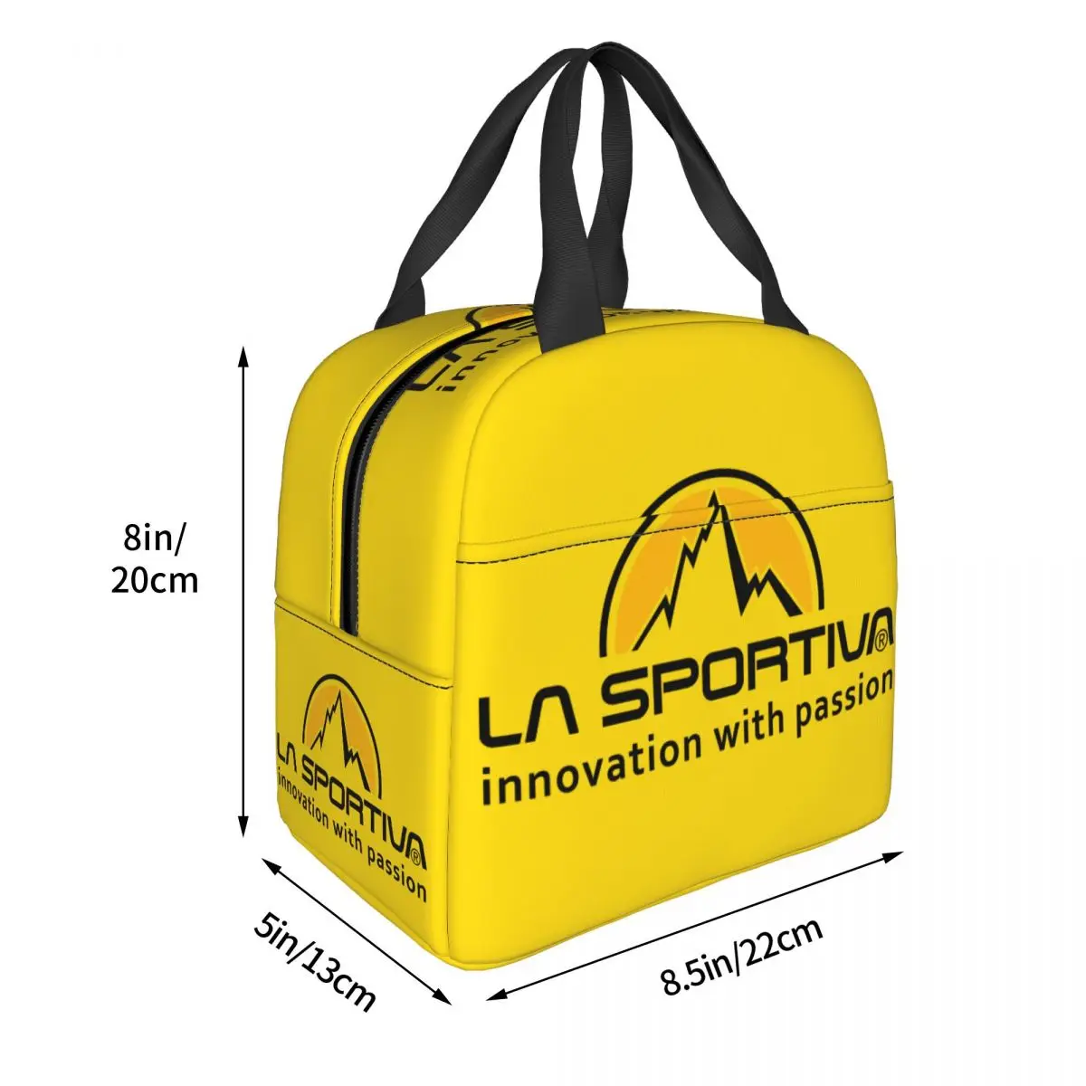 La Sportiva Insulated Lunch Box for Women Reusable Thermal Cooler Lunch Bag Kids School Children Food Picnic Container Tote Bags