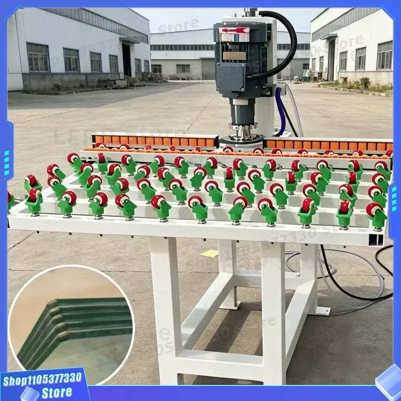 Single Head Glass Edging Machine for Straight Round Irregular Edge High Quality Processing Equipment Automatic Grinding Tool