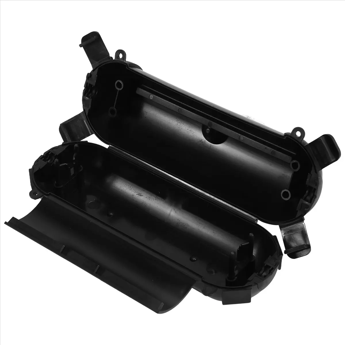 A77K Extension Cable Plug Connection Protective Cover, Waterproof Indoor Outdoor,String Christmas Lights Cover Black