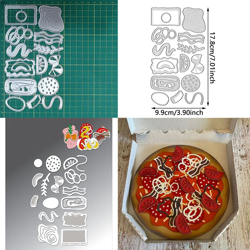 Food Sushi Metal Cutting Dies for Scrapbooking Paper Cards Album,Paper Punches,Christmas Decorative Cutting Templates New 2024