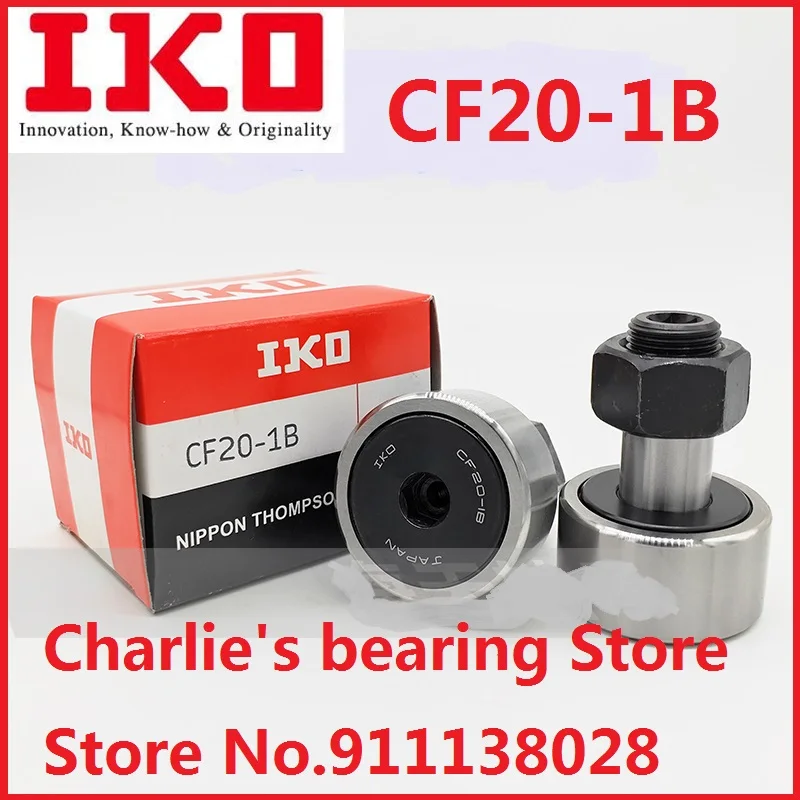 

10pcs 100% brand new original genuine imported from Jappan IKO brand bolt cam follower needle roller bearing CF20B(KR47PP)