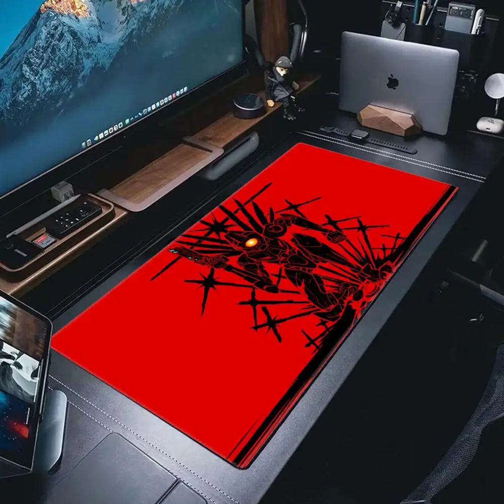 Fast-Paced ULTRAKILL Theme Mousepad retro shooter Waterproof Gaming & Office Mat with Keyboard Area