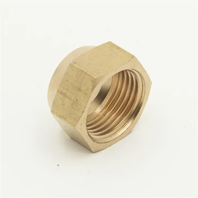 Quick turn ferrule nut with copper flaring1/4\