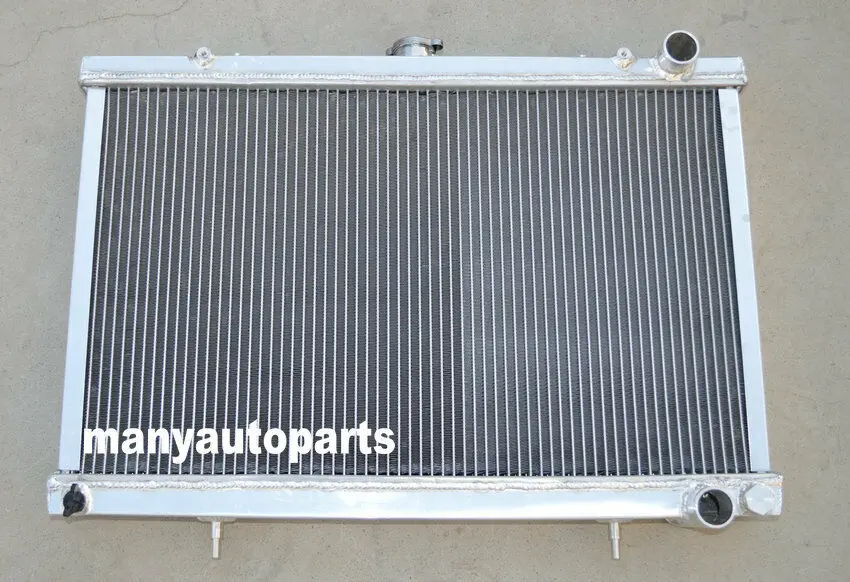 52MM FOR Aluminum/Alloy Radiator For NISSAN SKYLINE S13 CA18 R32 RB20