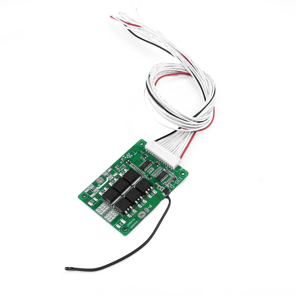 BMS 13S 48V 20A/30A 18650 Lithium Battery Charge Board Common Port With Equalization And Temperature Protection For E-bike