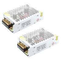 2X AC 110/220V 24VDC 3A 72W Power Supply Transformer For LED Flexible Strip Lamp