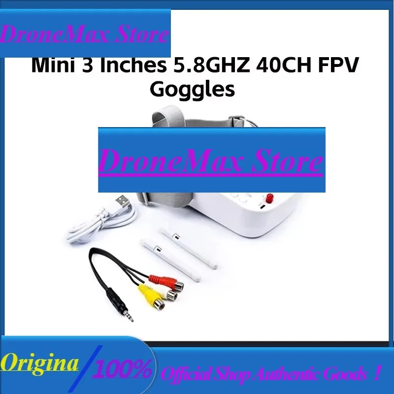DroMaDarwin Mini 3 Inches 5.8GHZ 40CH FPV Goggles