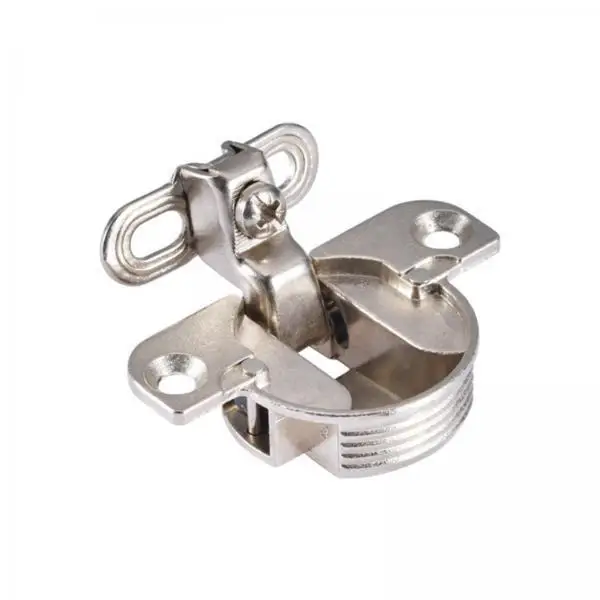 Heavy Duty Hidden Cabinet Hinge 90 Degree Inward Opening for Wooden Furniture Door Zinc Alloy