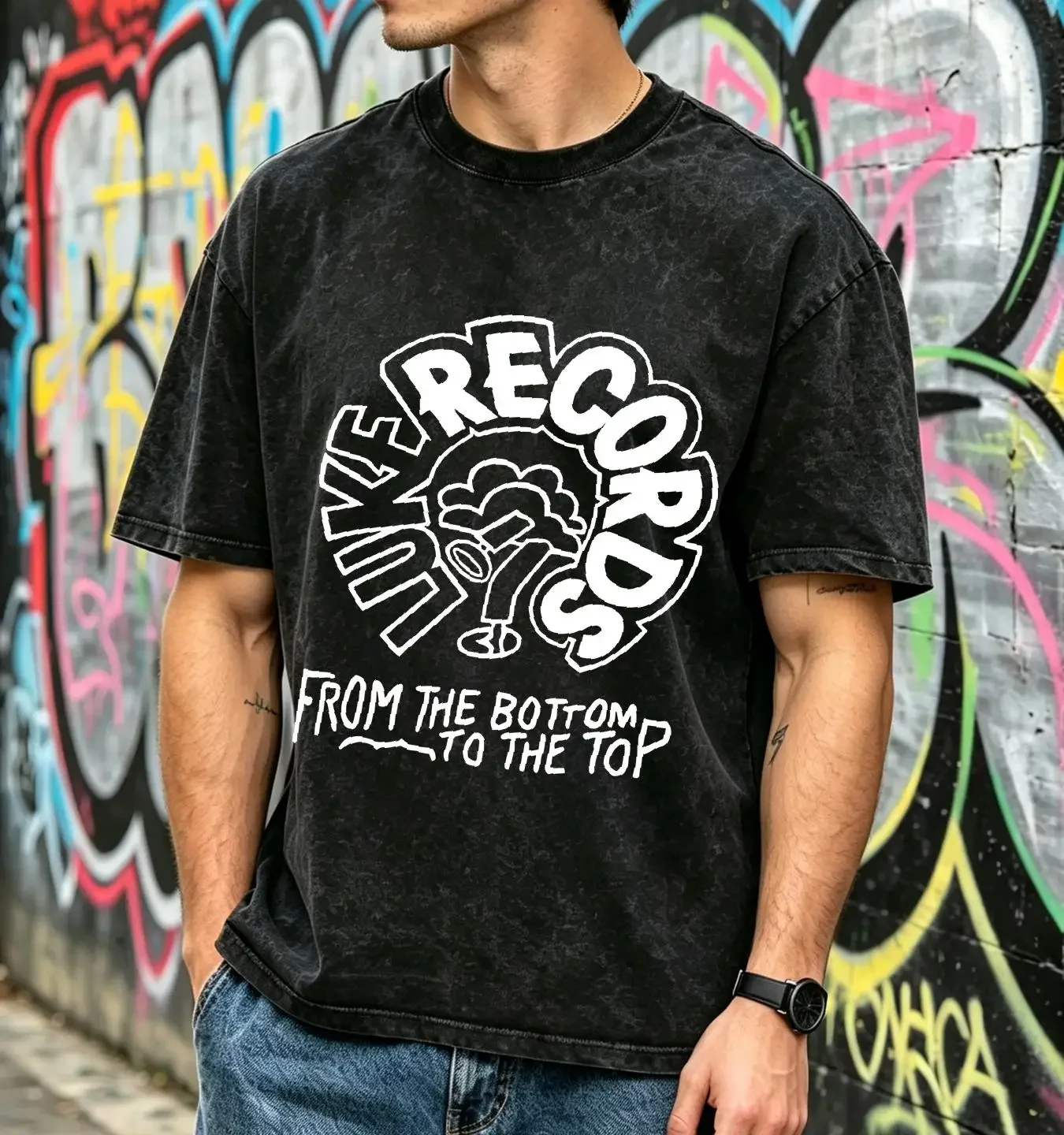 washed T Shirt Luke Records 2 Live Crew As Nasty They Wanna Be Uncle Miami Bass vintage Washed Unisex Versatile homme