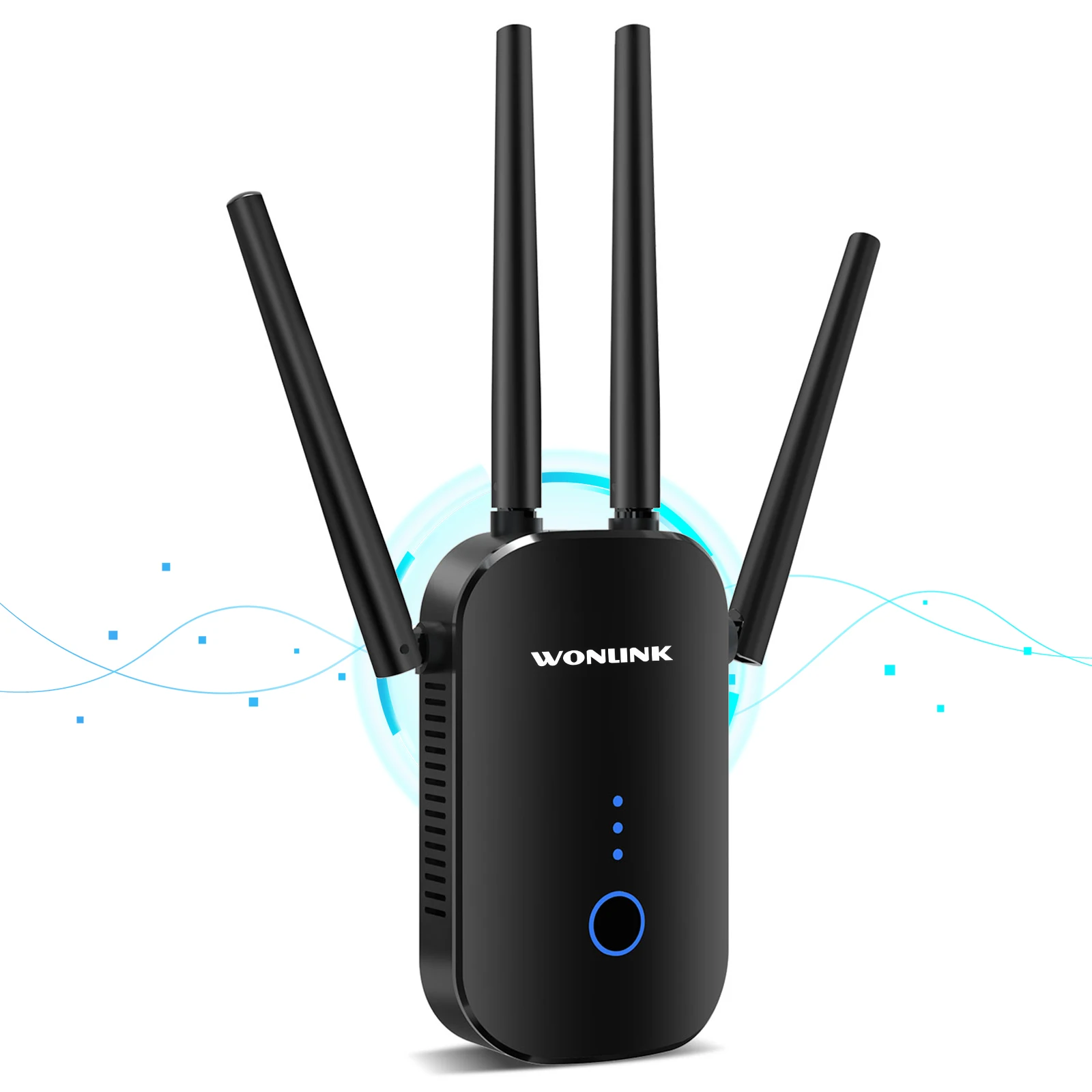 Wonlink 1200Mbps WiFi Repeater Dual Band 2.4G/5GHz long Wireless WiFi Signal Booster Extender Amplifier Router/AP For home