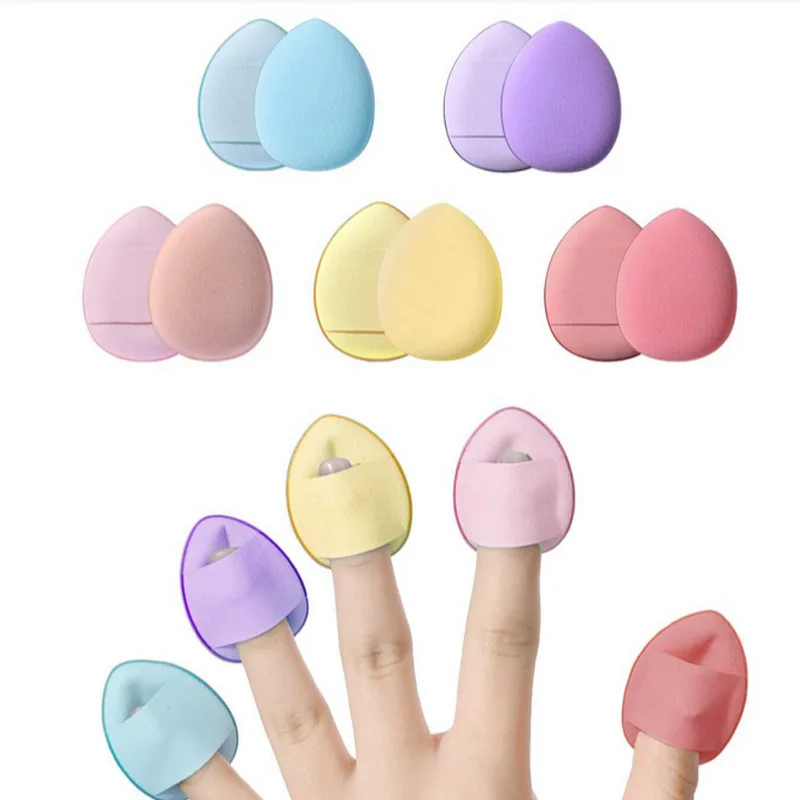 3 قطعة مثلث المخملية مسحوق نفخة الوجه مستحضرات التجميل العين الجمال ماكياج أداة قابلة لإعادة الاستخدام الإسفنج قابل للغسل مسحوق صغير نفخة الملحقات