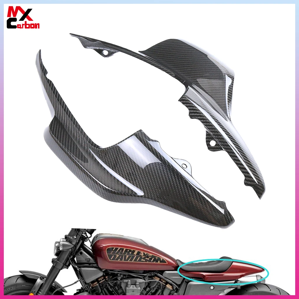 

Motorcycl Rear Tail Seat Side Covers Fairing Full Carbon Fiber For Harley Sportster S 1250 RH 1250 S 2021 2022 2023