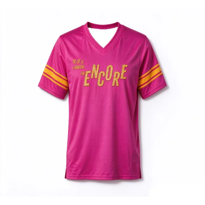 The Life of A Showgirl The Encore T Shirts TS 3D Full Printed Mesh Jersey Music Fans Gifts Sportswear Unisex V-neck Short Sleeve
