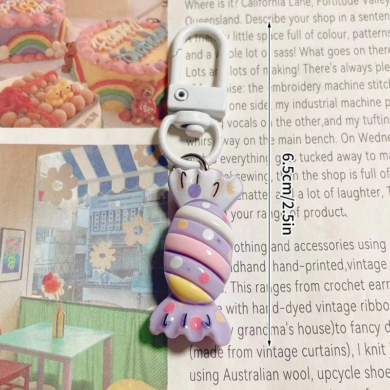 พวงกุญแจฮาโลวีนการ์ตูนน่ารักมินิฮาโลวีนพวงกุญแจรูปผีจี้พวงกุญแจแฟชั่นประณีตกระเป๋าเป้สะพายหลังของขวัญอุปกรณ์ประดับตกแต่ง