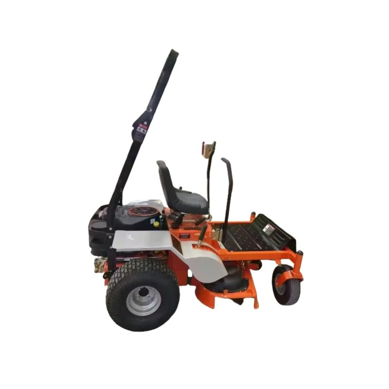 Zero steering 48/60 inch wheel drive-on lawn mower, ride-on rechargeable lawn shredder