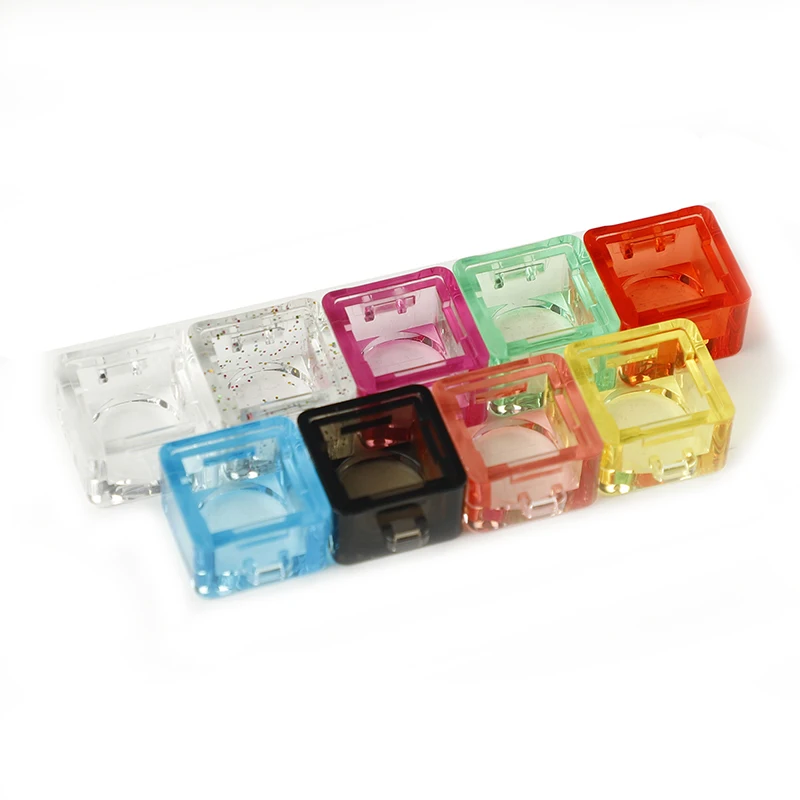 Game Mechanical Keyboard Keyshaft axis tester frame Decompression Personalized Port Transparent Tape Keychain Multiple Colors