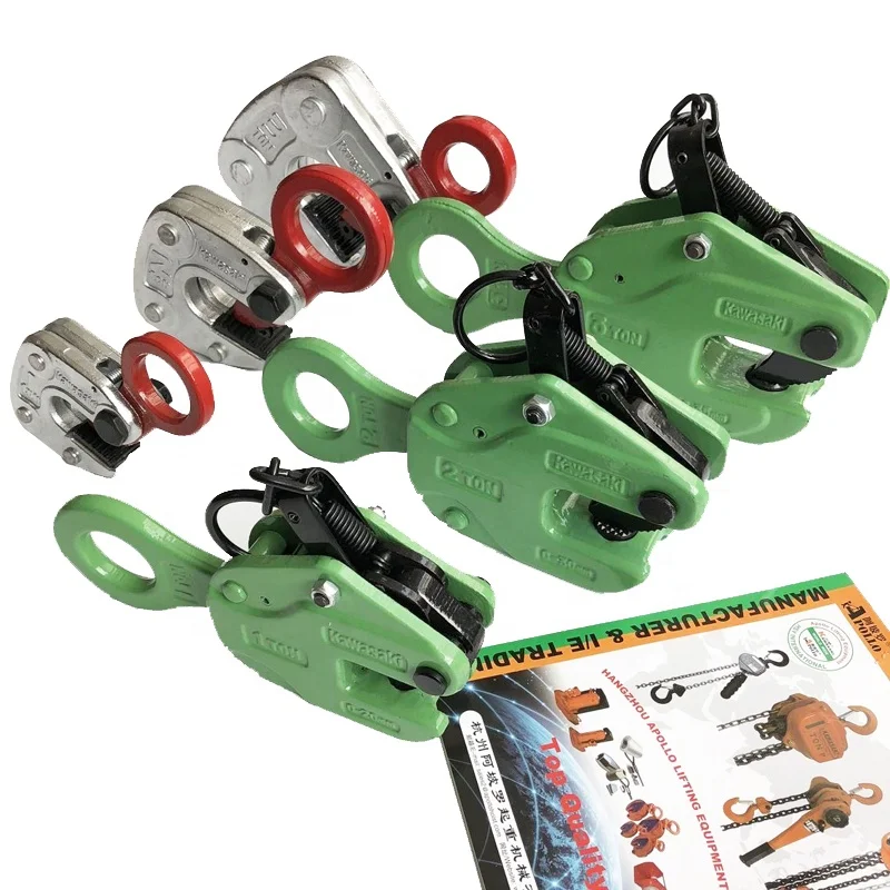 Horizontal lifting clamp 1ton 2ton 3ton to 10ton  OEM/Customized Hanging steel plate lifting clamp