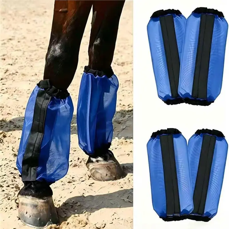 Dropship-Fly Boots For Horses Prevent Flies And Mosquitoes Set Of 4 Universal Size