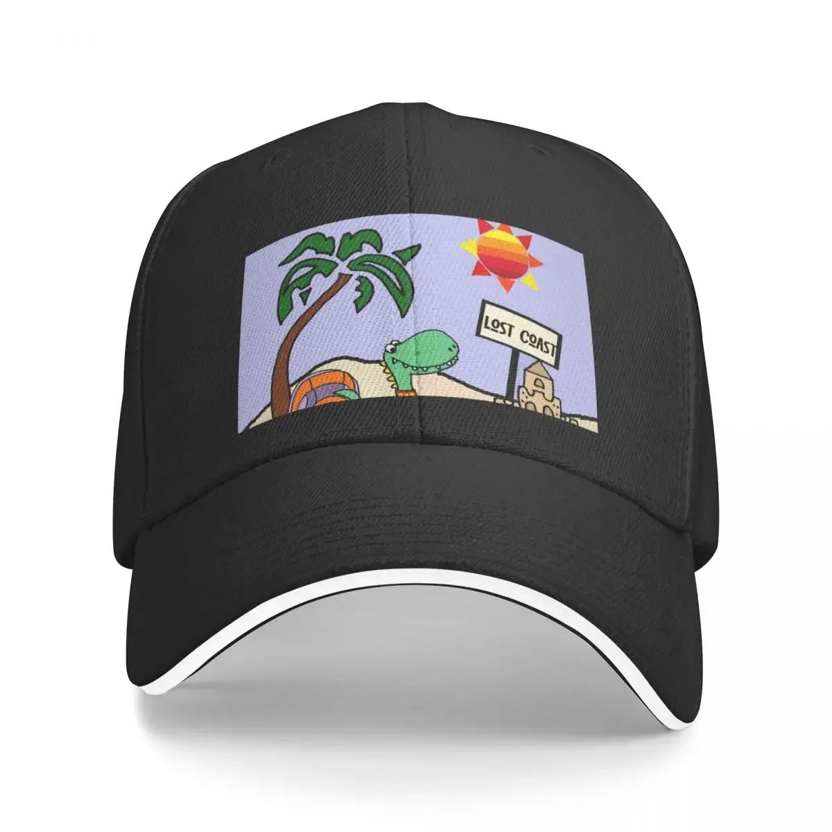 

Delphi Freeman LOST COAST *Song Art* Baseball Cap Visor Streetwear For Men Women's