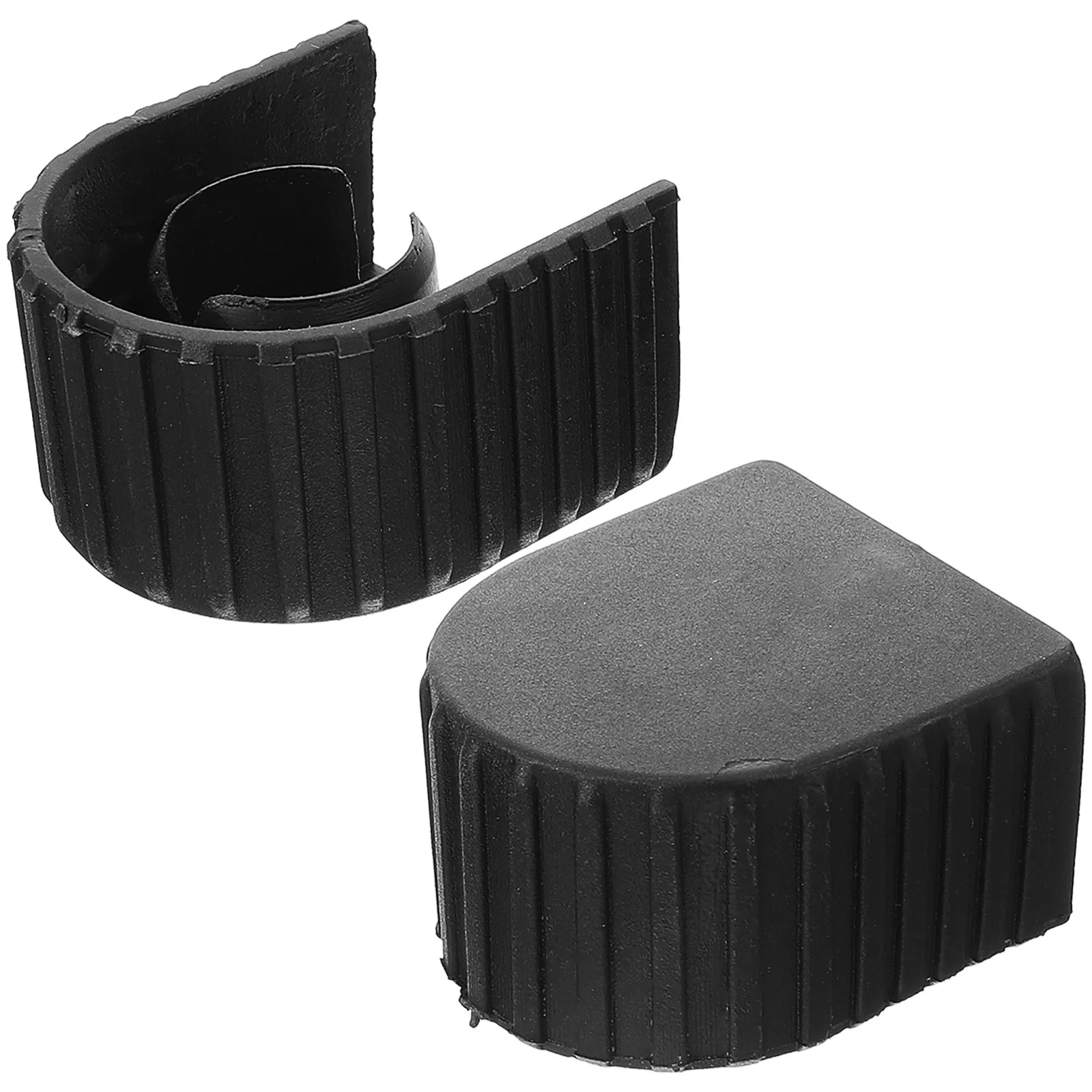 2Pcs Ladder Topper Cap for Aluminum Telescoping Ladders Thickened Plastic End Protector Stabilizer Safety Cover Ladder