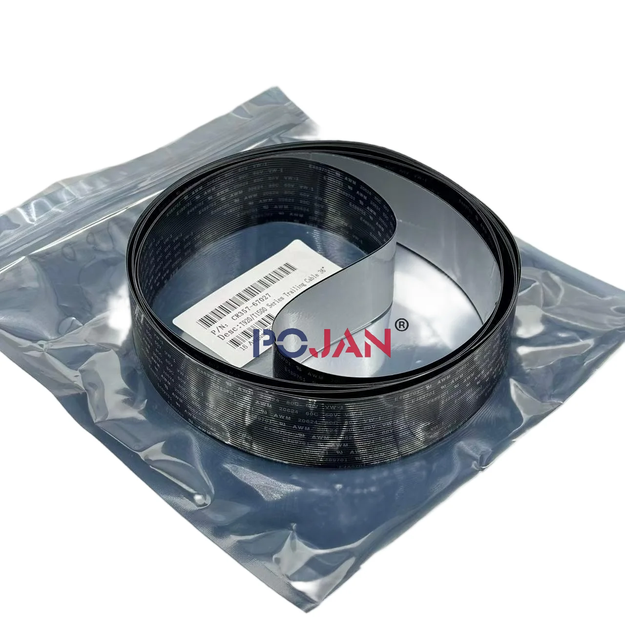 POJAN 1x CR357-67027 Trailing Cable 36inch A0 Compatible with DesignJet T920 T930 T1500 T2500 T1530 T2530 T3500 T1600 T2600