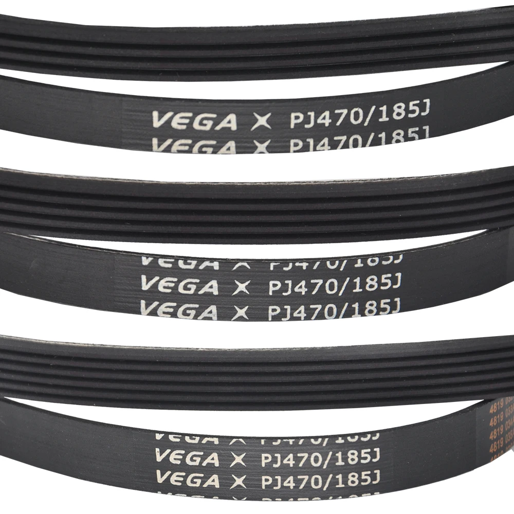 VEGA V-Belt PJ470 185J 3/4/5/6 Ribs For DIY Model Motor Belt Parts