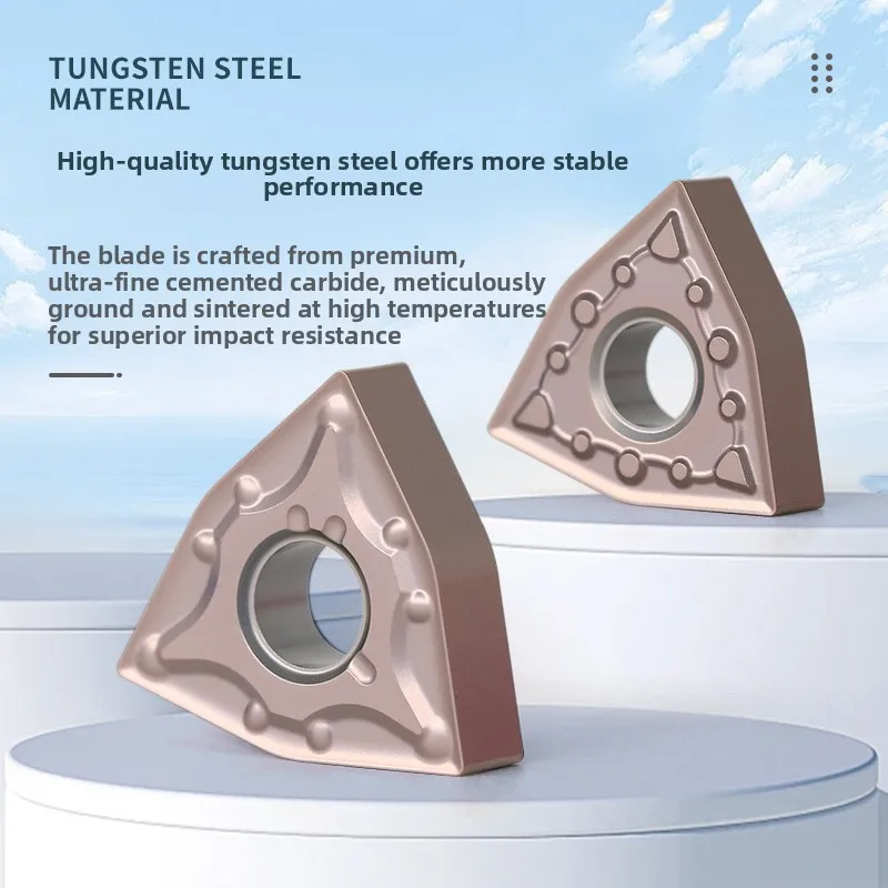 CNC External Turning Triangle Carbide Insert Stainless Steel Machining High-precision Professional Level Wholesale Lathe Cutting