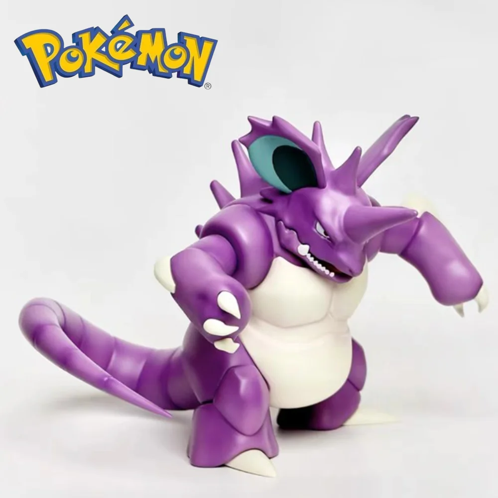 

1/20 Scale Model Anime Pokemon Figure 034 Nidoking Action Figure Collect Model Pokemon Anime Peripheral Decor Toy Birthday Gift