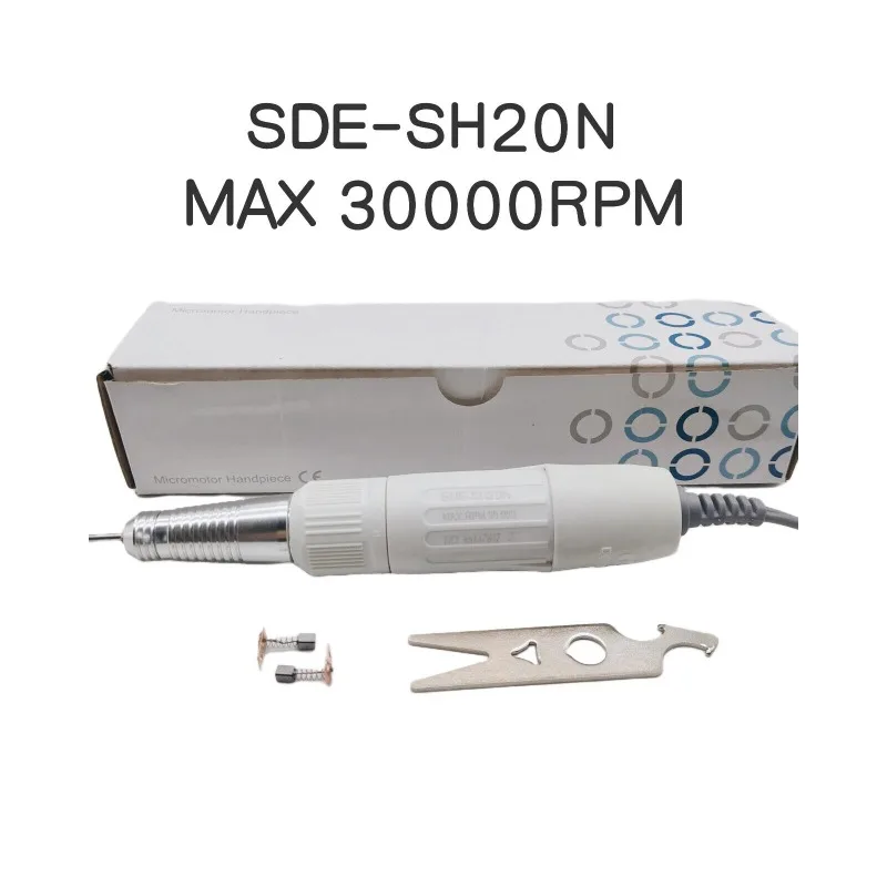 Electric Nail Drill Pen 35K SDE-SH20N 30000rpm Micromotor Polisher Handpiece for Strong 210 207b Nail Drill Handle Tool