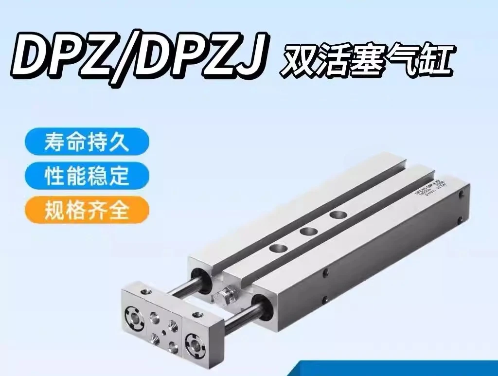 Cylinder DPZ  DPZJ  10  16  20  25  32  25  40  50  80  P  A   double piston cylinder