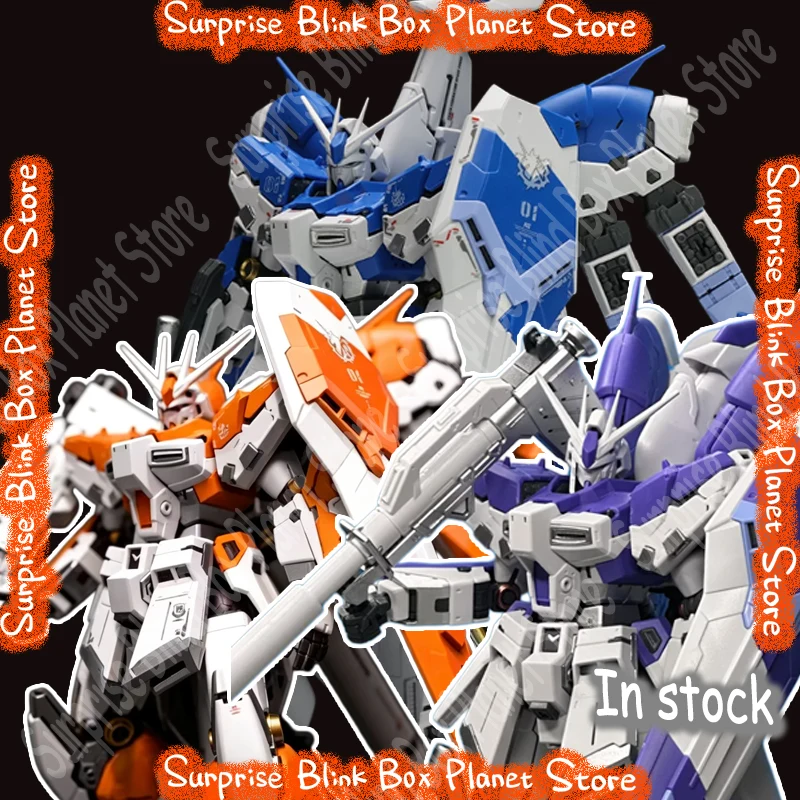 1-144-オレンジブルーパープルハイナーズ-zj-rg-メカ組み立てモデルキットアクションフィギュアコレクタブルオーナメントモデルには-3-つのボーナスマスクが付属しています