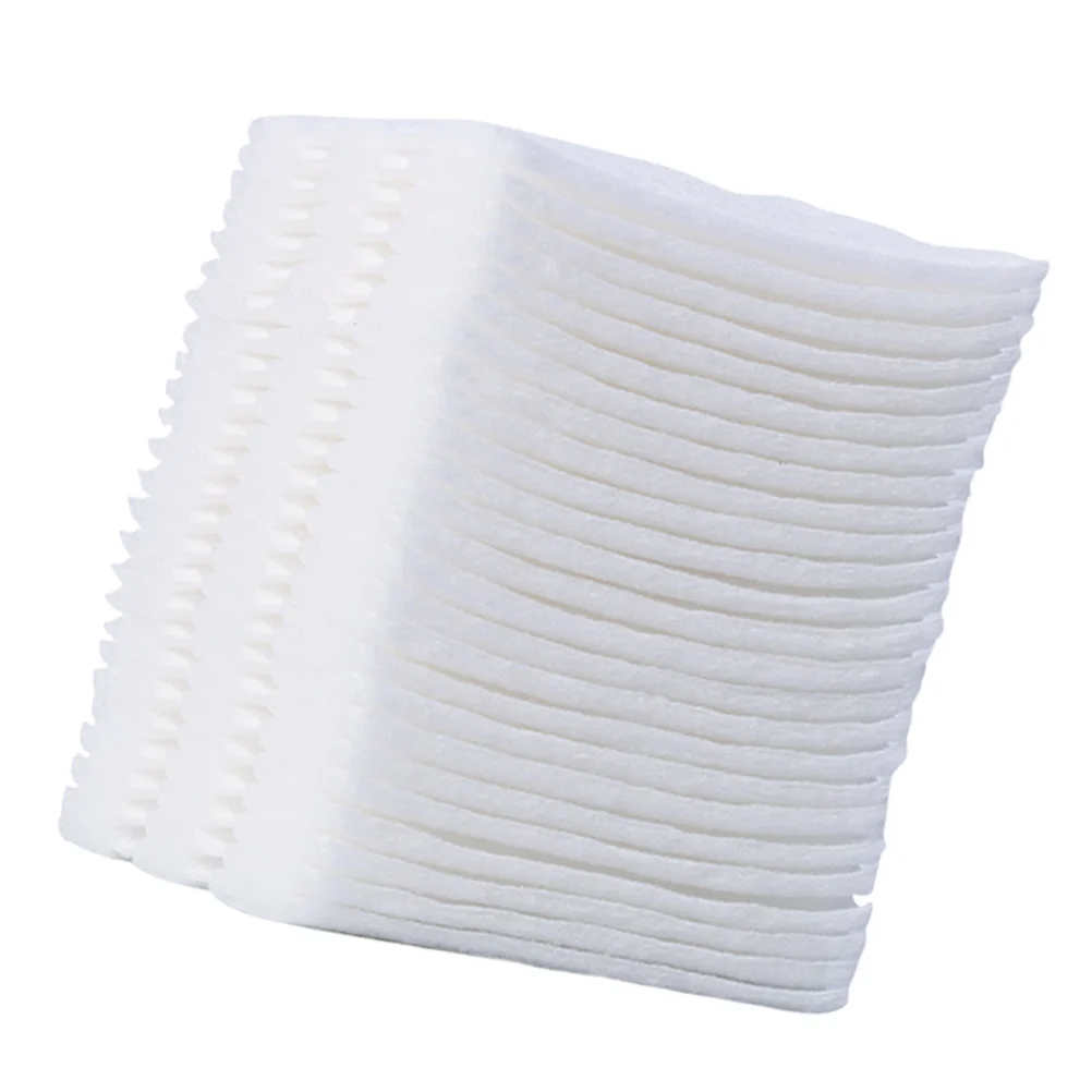 3 Packs Double-Side Cotton Pads Organic Facial Puff Makeup Three-Layers Non-Woven Accessories