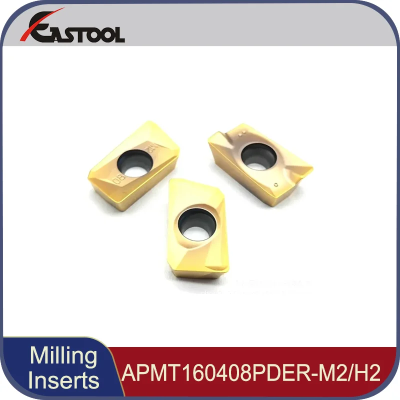 

Hot Selling Shoulder Milling Inserts Apmt160408pder-M2/APMT160408PDER-H2 Lathe Carbide Inserts Cutting Tools CNC Inserts