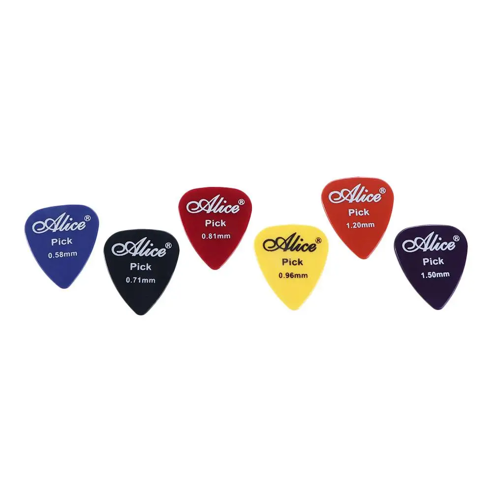 Guitar Picks Acoustic Electric Bass Pic Plectrum Mediator Guitar Accessories Thickness 0.58 - 1.5 mm