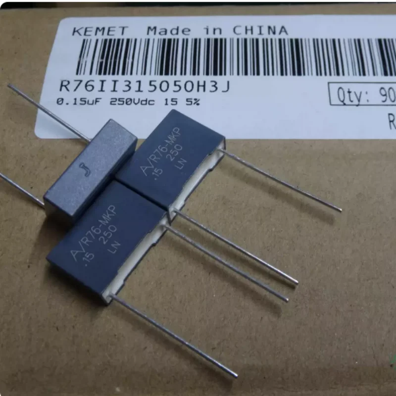 10pcs-100pcs KEMET AV R76 0.15uf/250V 150nf u15 154 MKP brand new film capacitor 15mm