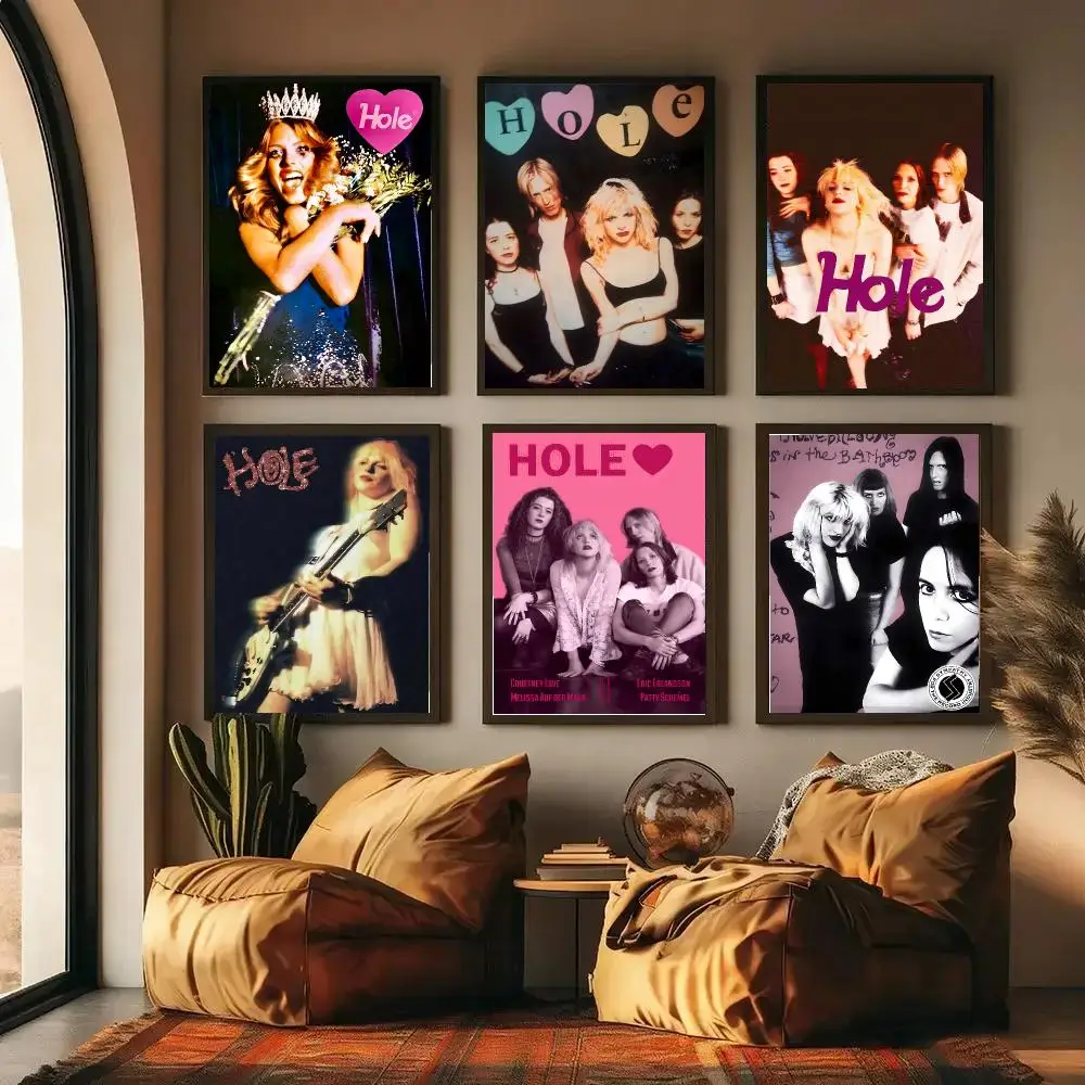 Band H-Hole Poster High-definition Waterproof Poster Stickers, Suitable For Bedroom, Living Room, Home Decoration