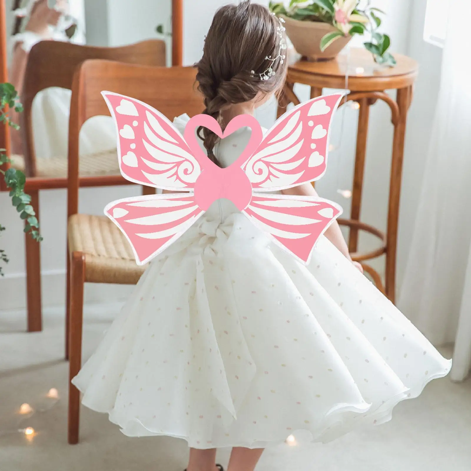 Fairy Wings for Girls Children Wearable Elf Cosplay Butterfly Fairy Wing