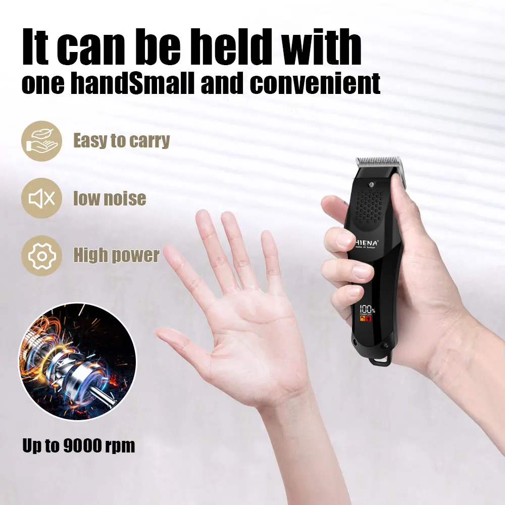 Rechargeable Hair Clippers for Men  Hair Cutting Grooming Kit Professional Hair Clippers and Shaver Set Cordless Beard Trimming