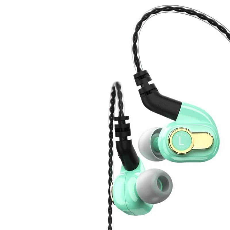 BL-05S third-generation carbon nanotube diaphragm HIFI earphones with microphone fever universal for mobile phones