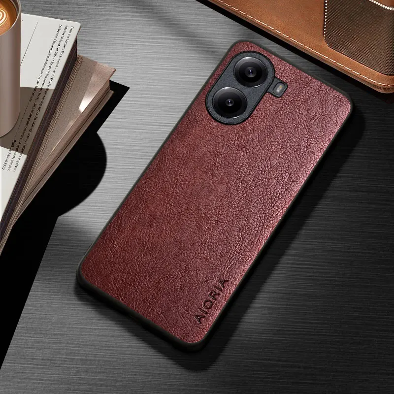 Stylish Case for POCO X7 Pro funda business style durable pu leather cover for poco x7 phone case coque