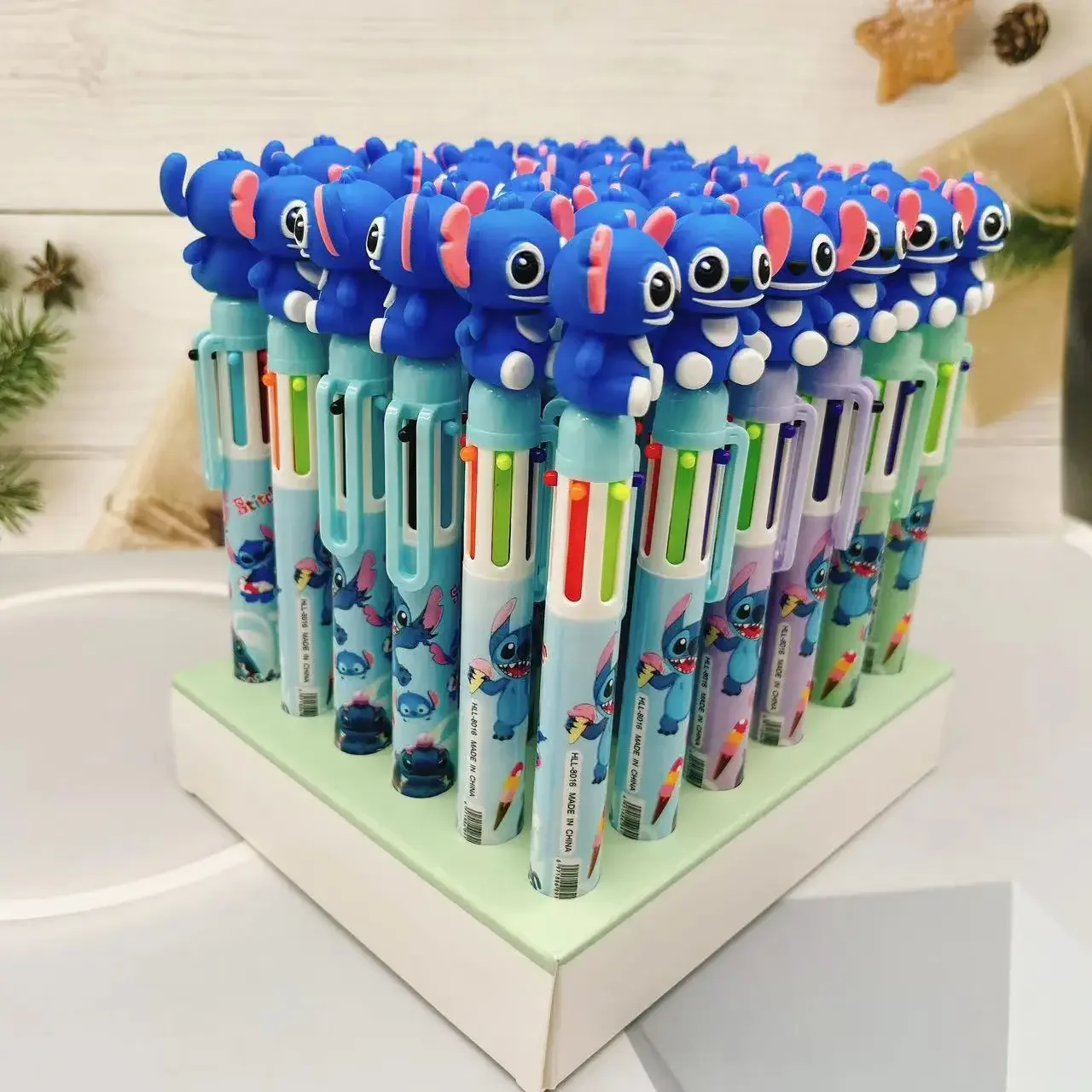 1pcs Disney stitch  Anime Cartoon Kawaii Gel Pen 0.7Mm Cute Stationary Supplies Office Pen Childern School Supplies Gift