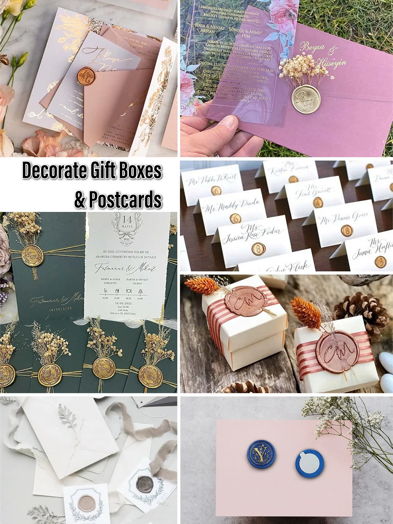 100pcs Double-Sided Adhesive Dots for Wax Seal Stamp, 1inch Adhesive Wax Seal Backing Stickers, Craft Adhesive Waxing