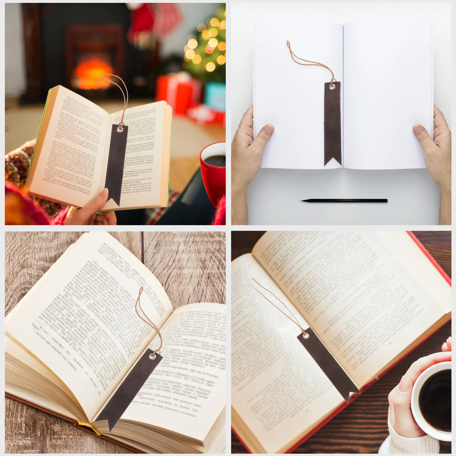 2pcs Bookmarks Handmade for Bibles Reader Gift Page Marker Student Elegant Retro Design Reading Accessories Photo Albums