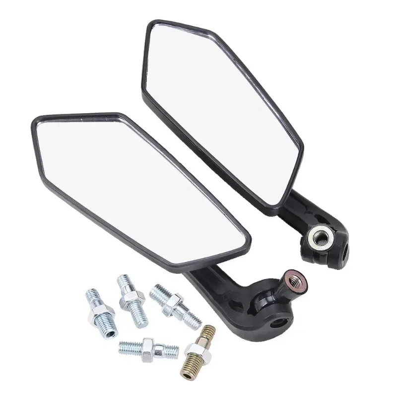 

Motorcycle Handlebar Rearview Rear View Bar End Side Mirrors For Cafe Racer Scooter Motocross 8/10mm Universial Modified Parts